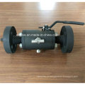 Bloco de aço forjado A105 Double and Bleed Dbb Ball Valve